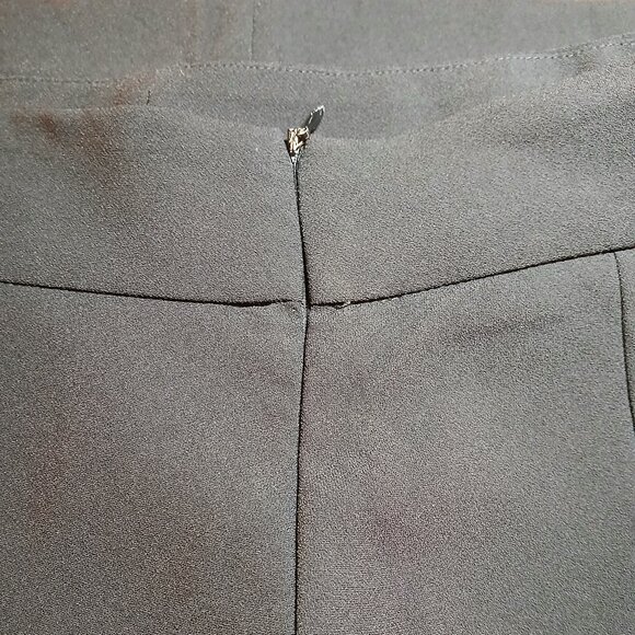 NWOT ZARA Black High Waist Wide Leg Dress Trousers Size S - Picture 7 of 11